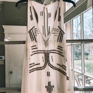 Free People Beaded Top